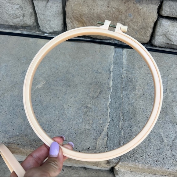 Female face with flower wrest embroidery kit - Picture 3 of 3